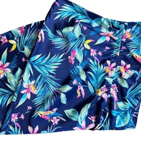 Forever 21 tropical maxi skirt size small - Picture 4 of 15